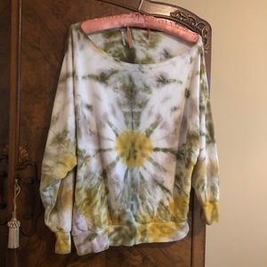 Young Fabulous & broke tie dye long sleeve shirt